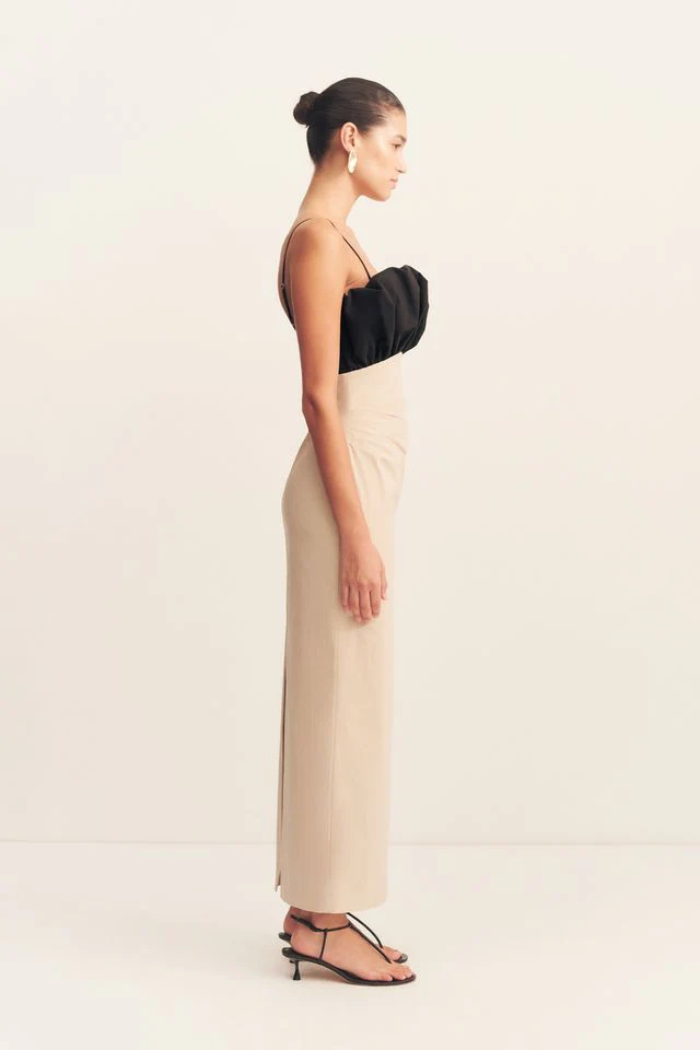 CAMPBELL BUBBLE BODICE MIDI DRESS - Image 4