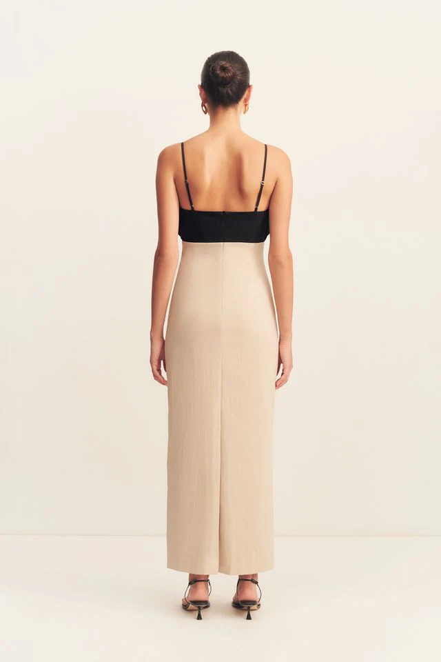 CAMPBELL BUBBLE BODICE MIDI DRESS - Image 5