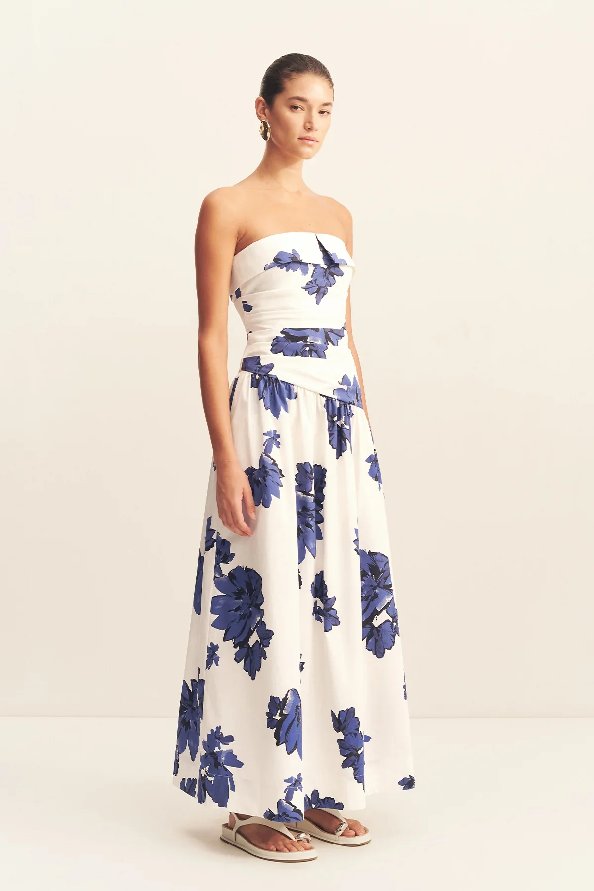 ENYA STRAPLESS MAXI DRESS - Image 4