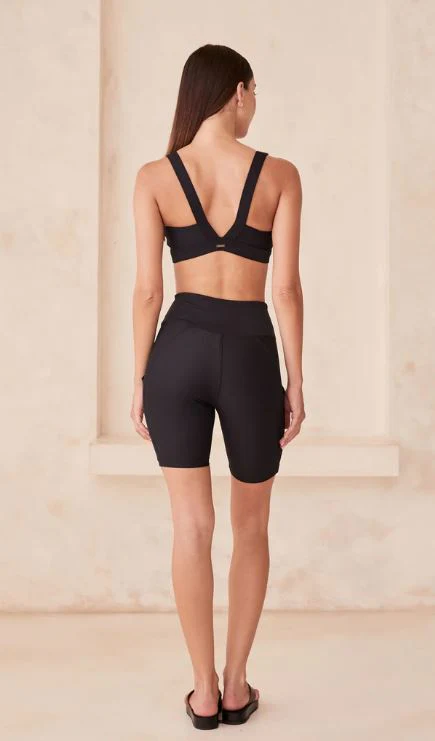 MAYA PLUNGE V NECK CROP - Image 4