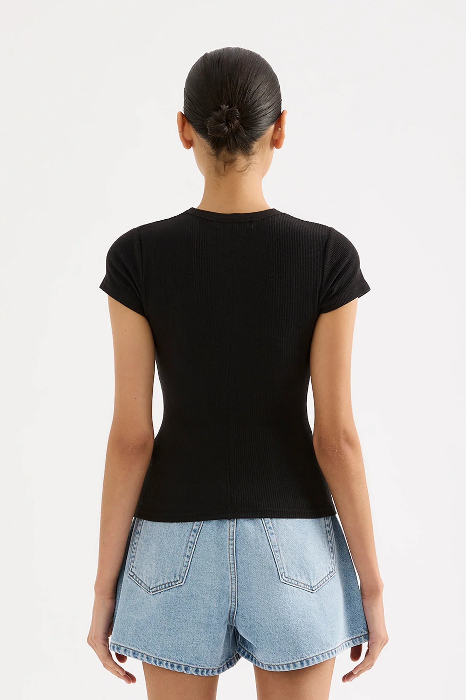 ORGANIC RIB SS TEE - Image 4