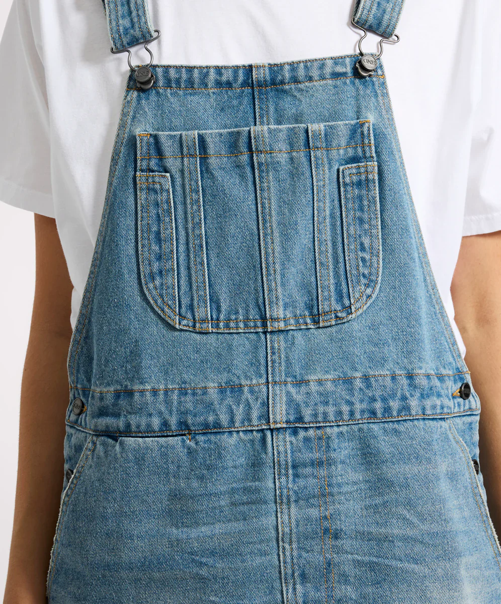 SLOAN MINI PINI DENIM DRESS - Image 6